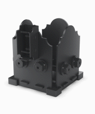 Single Rail Saddle Post Base LS