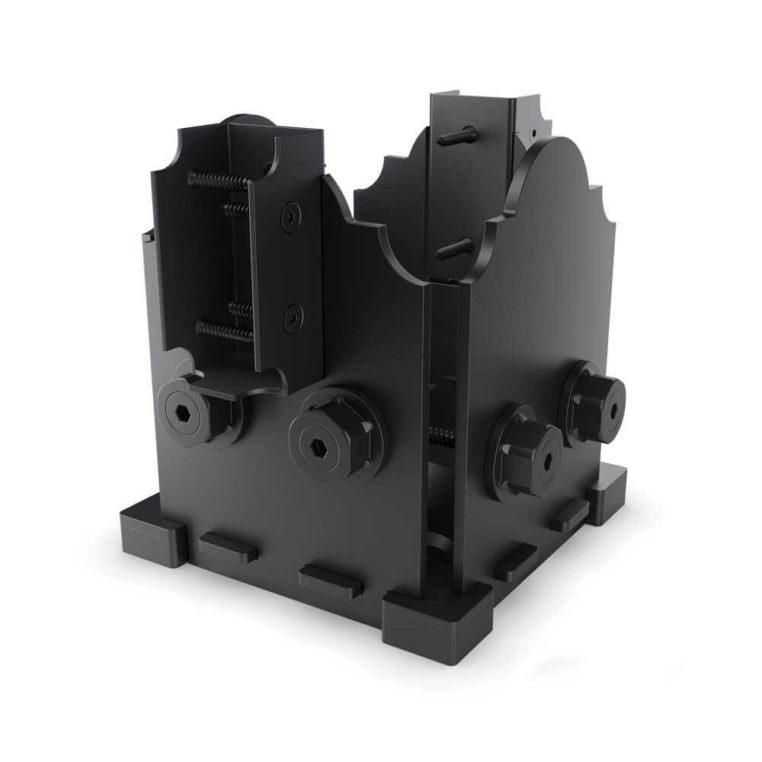 Twin Rail Saddle Post Base LS