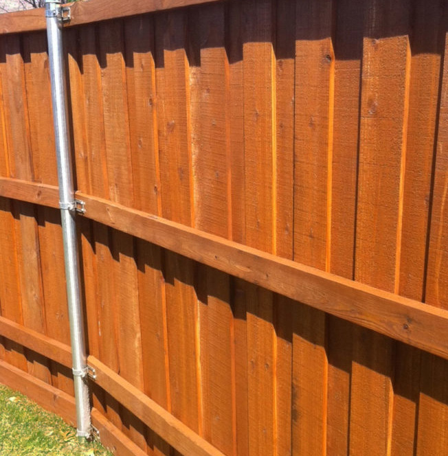 OZCO Fence brackets steel to wood link