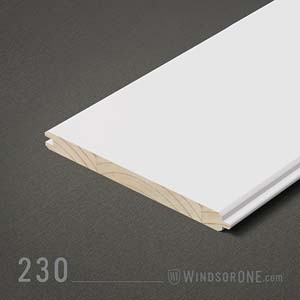 WindsorONE exterior tongue and groove board