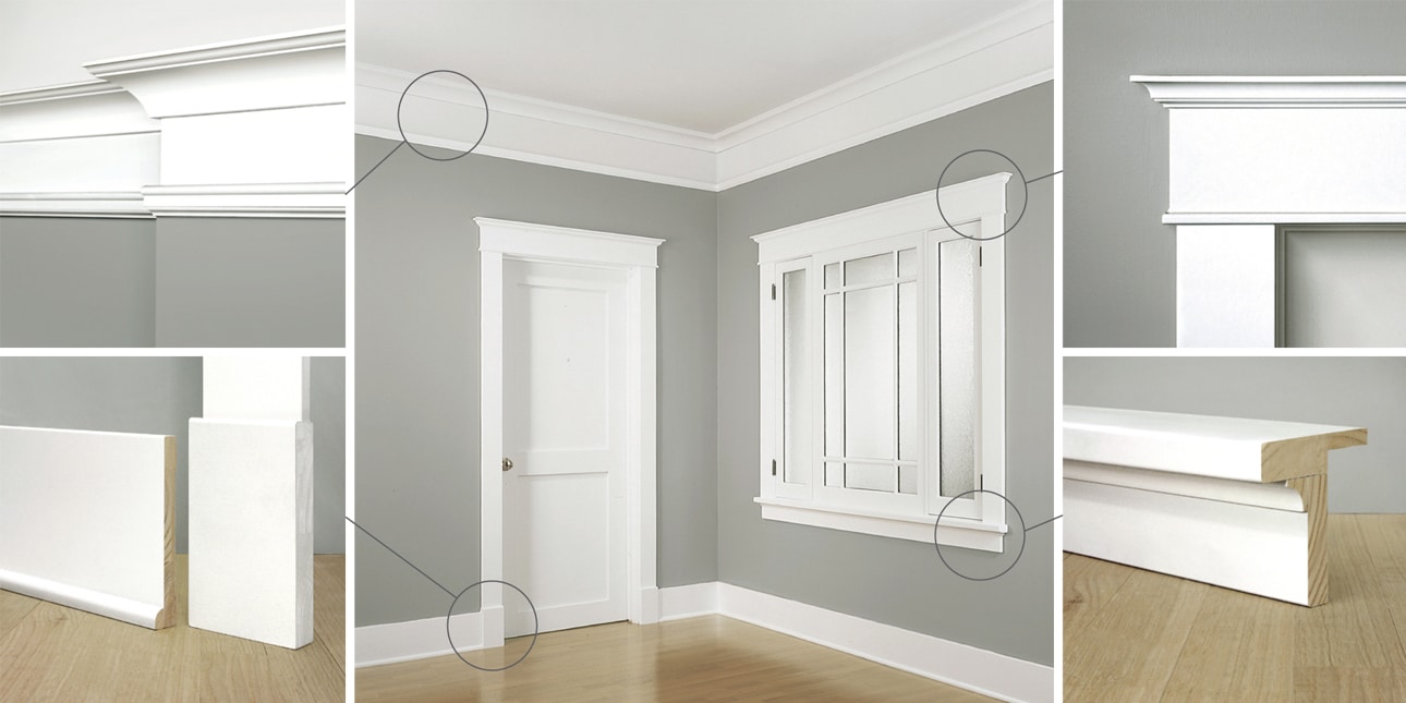 Classical craftsman Moulding
