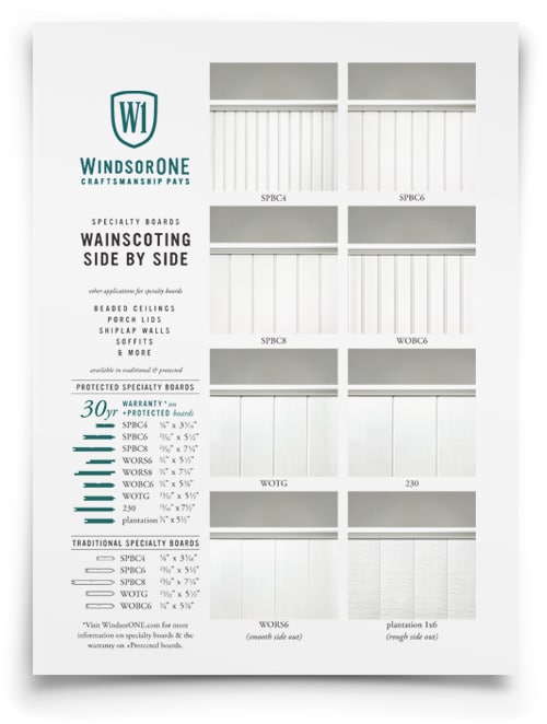 link to wainscoting document