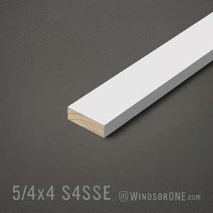 WindsorONE exterior trims 5/4x4