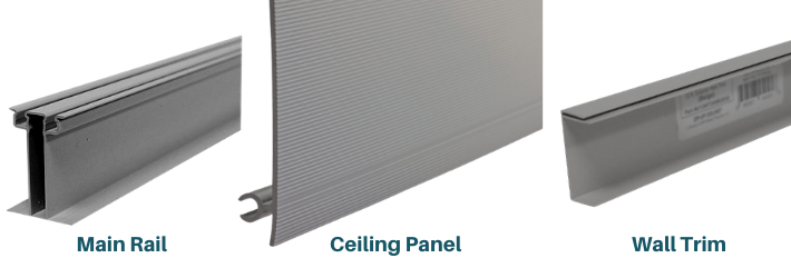 zipup main under deck ceiling components