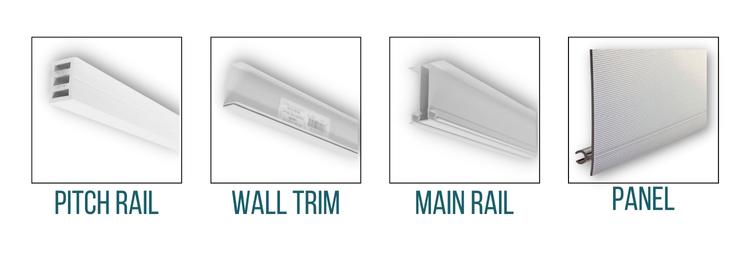 zipup main under deck ceiling components
